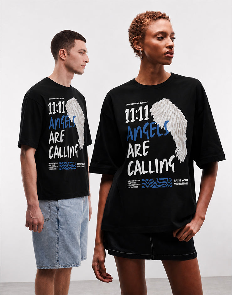 11:11 Angles Are Calling Oversized Tshirt
