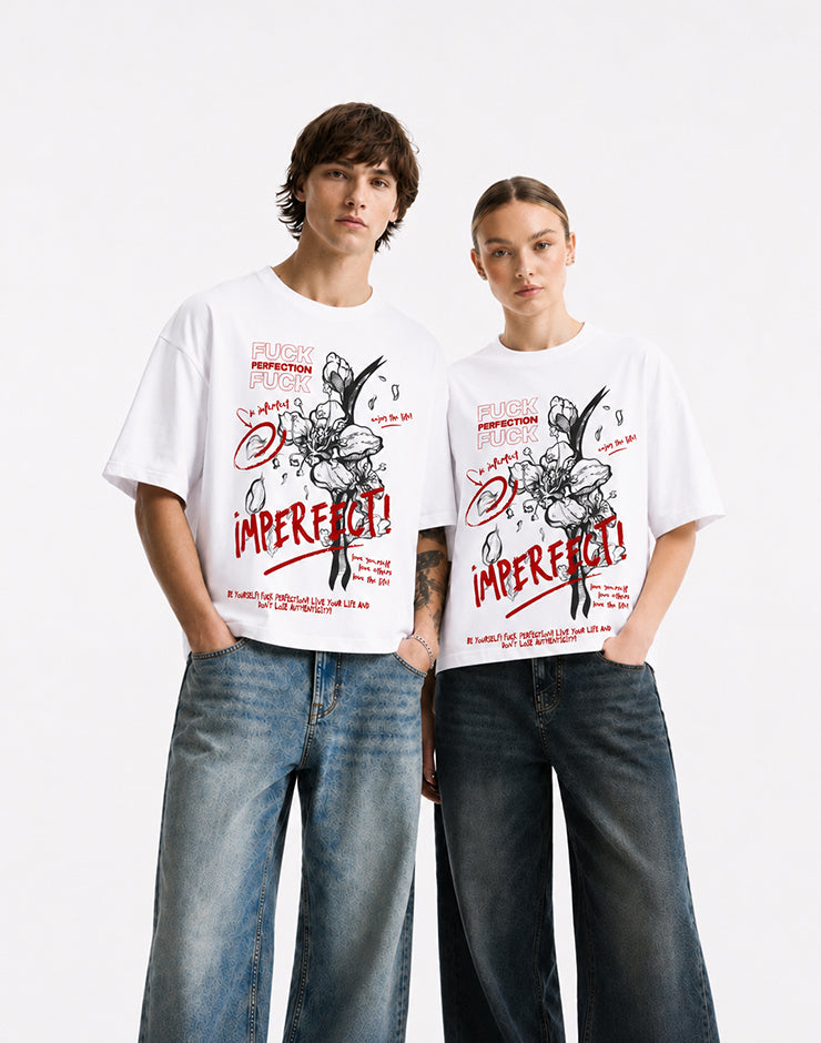 Fuck Perfection - Oversized Tshirt