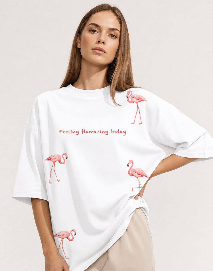Feeling Flamazing Oversized Tshirt