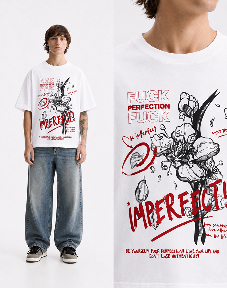 Fuck Perfection - Oversized Tshirt