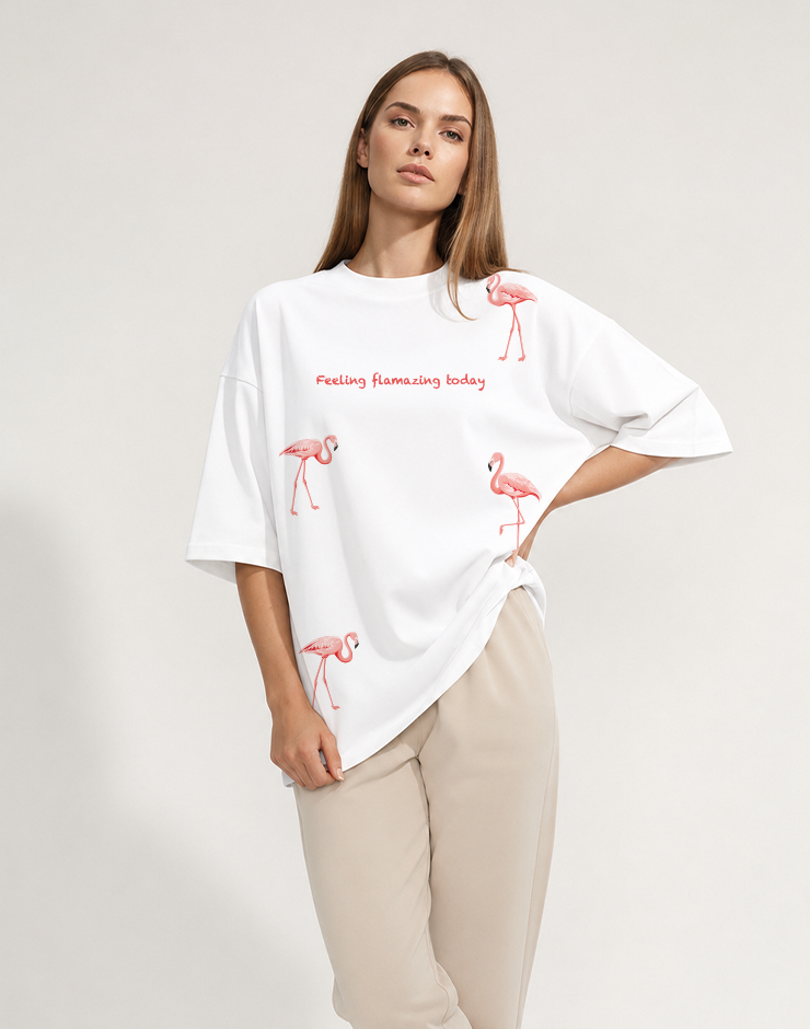 Feeling Flamazing Oversized Tshirt