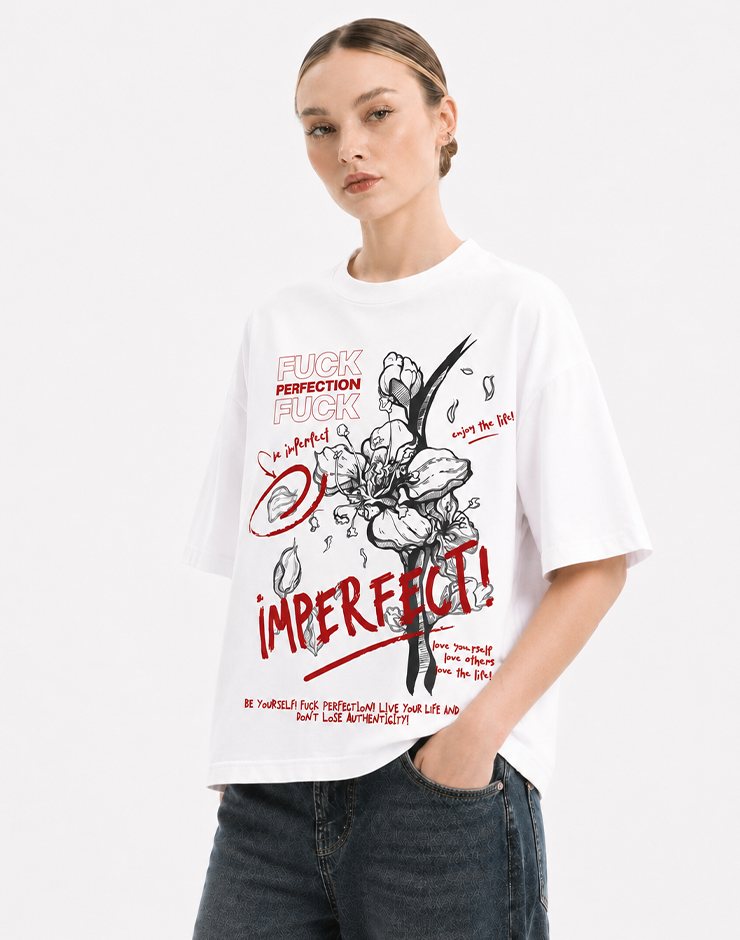 Fuck Perfection - Oversized Tshirt