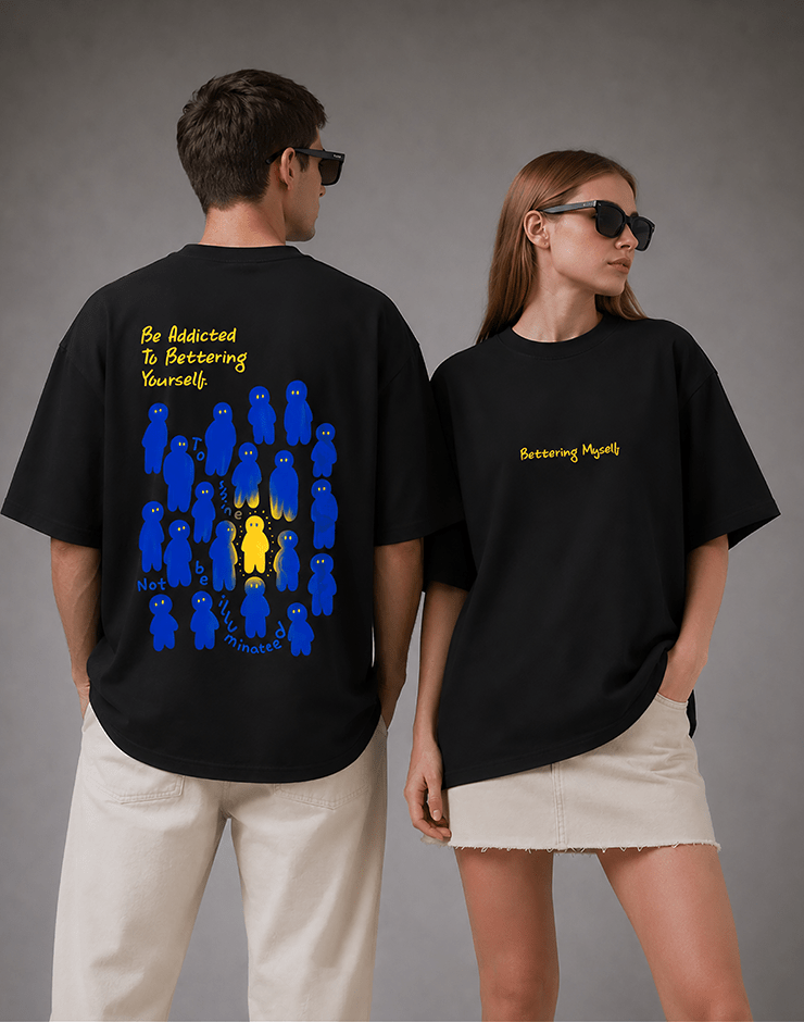 Bettering Myself - Oversized Tee - ForMe Wears